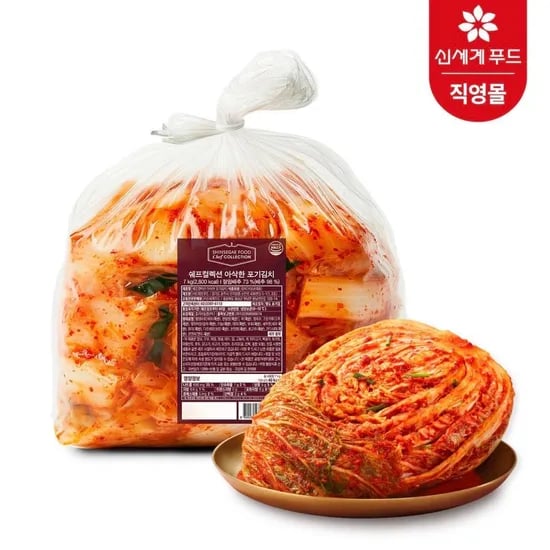 쉐프컬렉션 아삭한 포기김치 7kg