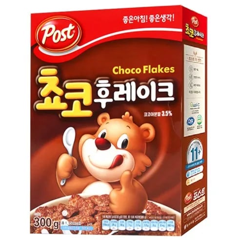 포스트 초코 후레이크 시리얼 300g 1개