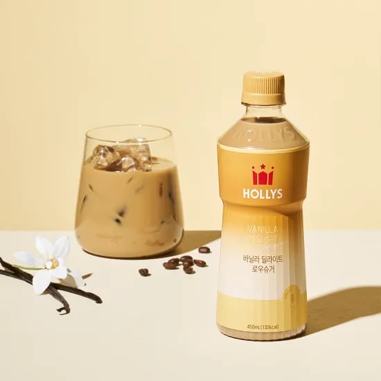 할리스 바닐라딜라이트 로우슈거 450ml 6개