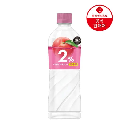 제로 복숭아 500ml 6펫