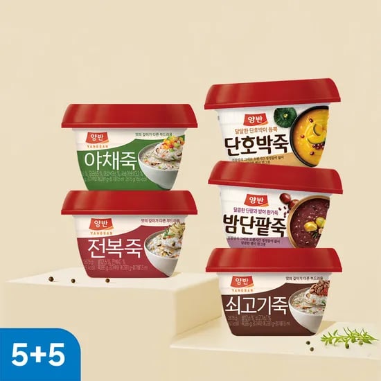 동원 양반죽 5종 285g 5+5개