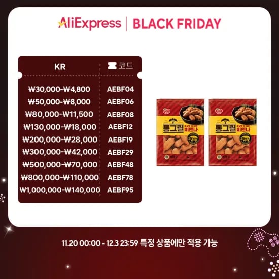 동원 통그릴 비엔나 2kg