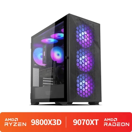 9800x3d 9070xt 1tb 32gb 완본체 100대