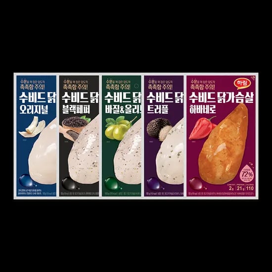 하림 수비드 냉장 닭가슴살 100g 10개