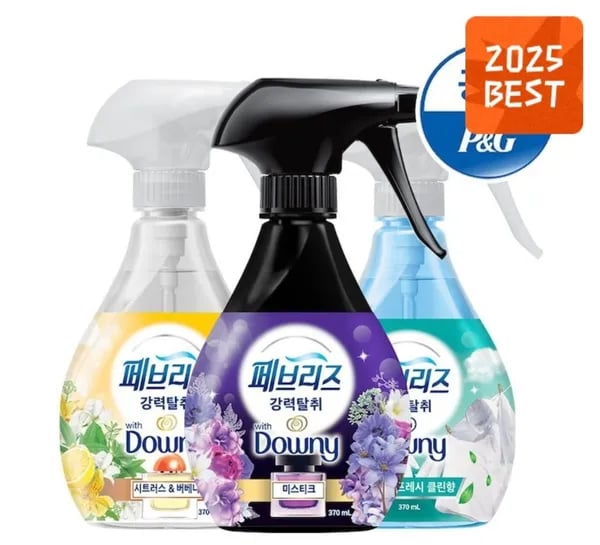 페브리즈 섬유탈취제 370ml 3개