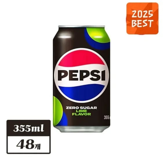 펩시 제로슈거 라임향 355ml 48캔