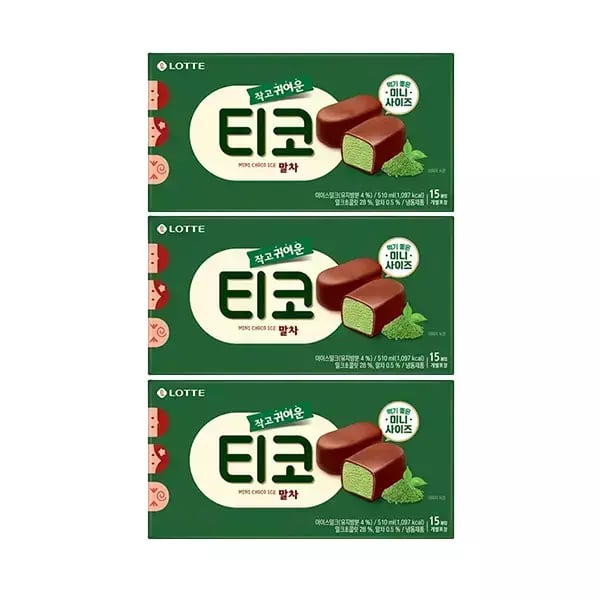 티코 말차 510ml 3개