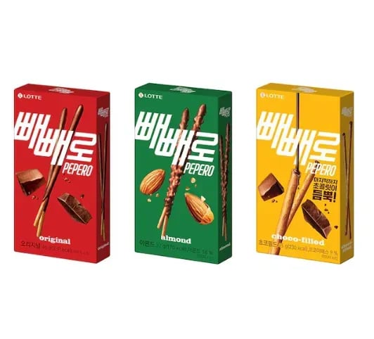 빼빼로 초코 아몬드 초코필드 20+20 골라담기