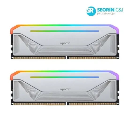 Apacer DDR5-5200 CL40 NOX RGB SILVER 64GB 32Gx2