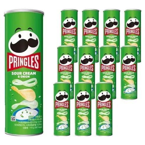 프링글스 사워크림 앤 어니언 110g x 12개