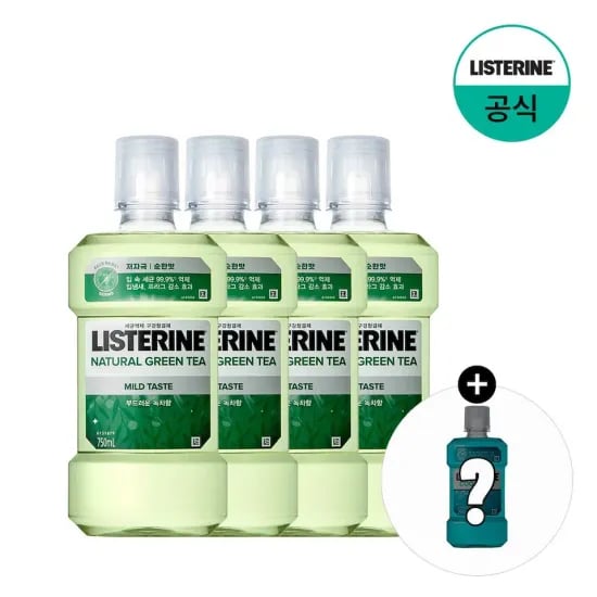 리스테린 750ml x 4개 + 250ml (15,155원/무료)