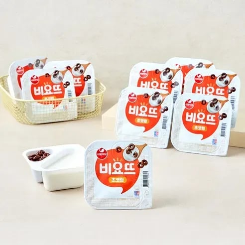 비요뜨 초코링 요거트 138g 12개
