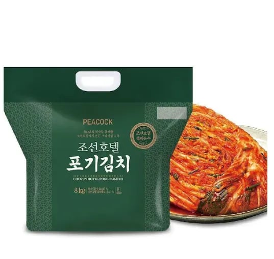조선호텔 포기김치 8kg (52,396원/무료)