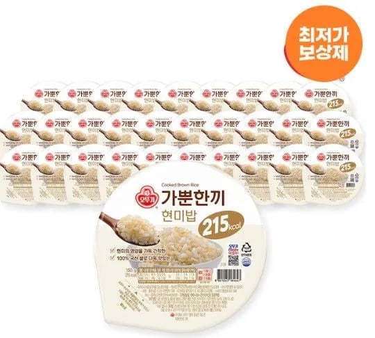 오뚜기 가뿐한끼 현미밥 150g*30개 외 다양