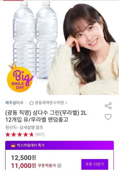삼다수 2L 외 다양 12개