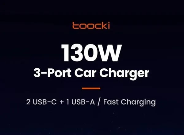 토키 130W USB-C 차량용 멀티충전기 (17,430원/무료)