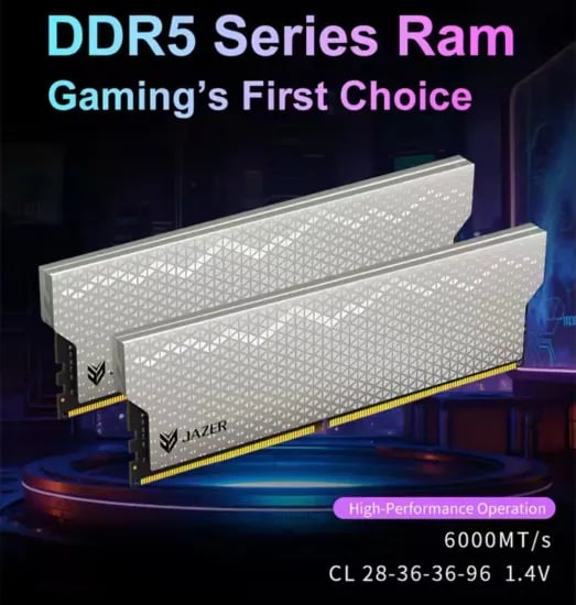 JAZER DDR5 CL28-6000 32GB(16x2) 하이닉스 A다이 (505,339원/무료)
