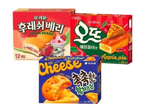 촉촉한황치즈칩 +오뜨 애플파이+ 후레쉬베리 (16,146원/무료)