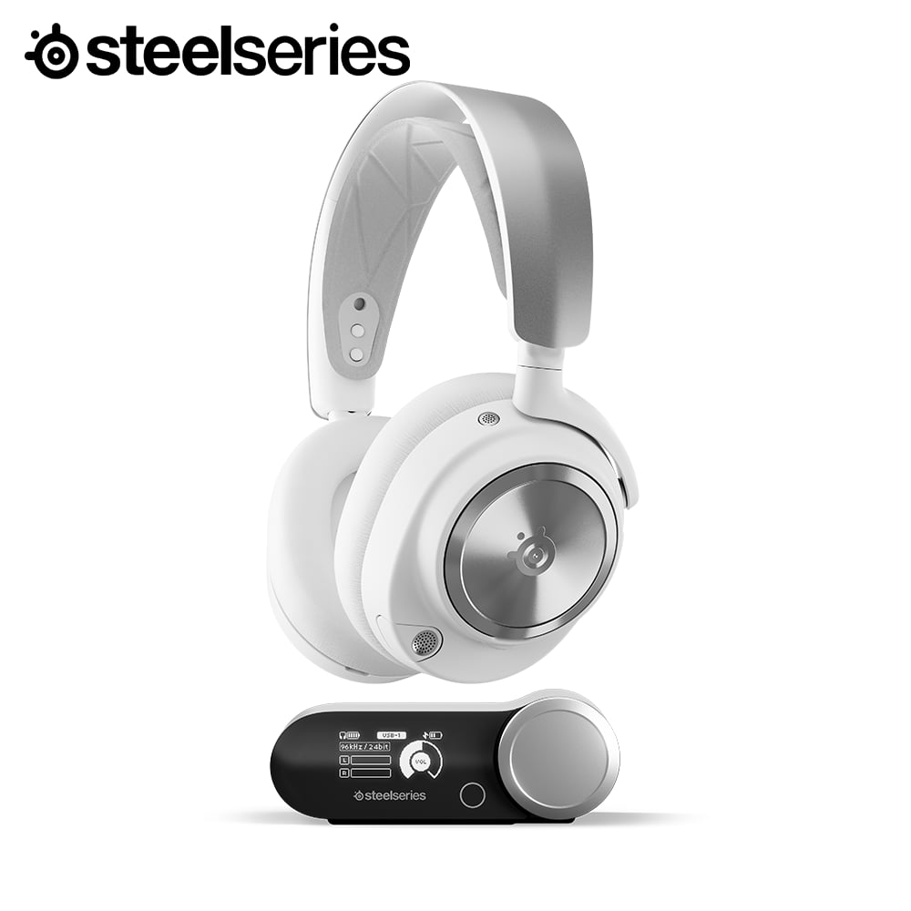 스틸시리즈 Arctis Nova Pro Wireless White 무선 게이밍 헤드셋 네이버 / 네이버맴버쉽 사용시 374,972원 (374,972원/무배)