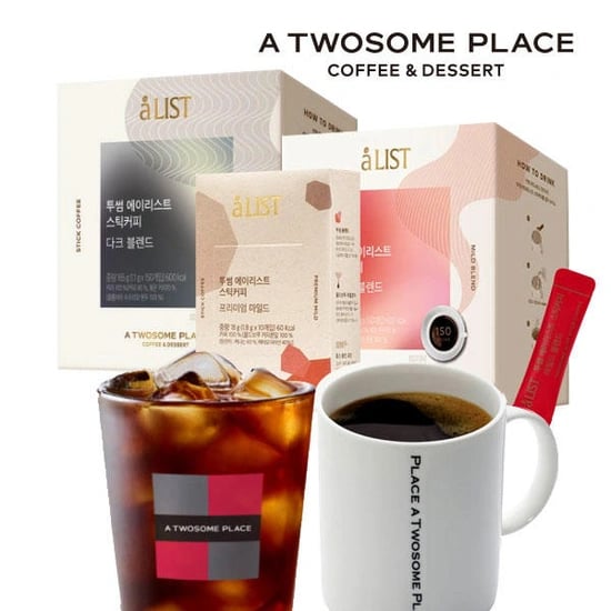 투썸플레이스 스틱커피 100T/다크/마일드/라떼/요거트 파우더 800g 외 캡슐/ ( 9,040원 / 무료 배송 )