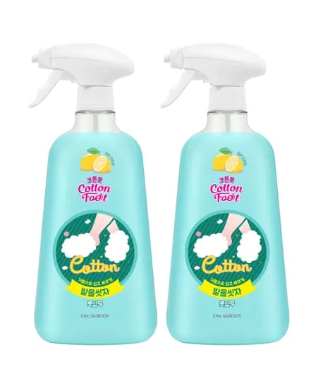 온더바디 코튼풋 발을씻자풋샴푸 레몬 750ML 2개 (11,920원) (무료)
