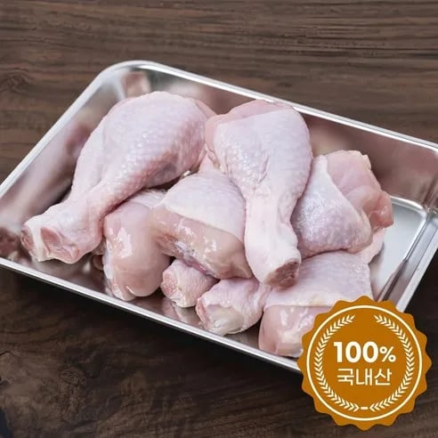 케이원푸드 국내산 생 닭북채 닭다리 1Kg (8780/무료)