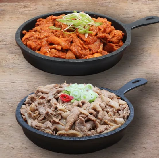 지마켓) 국내산 한돈 고추장 불고기 4팩 + 간장맛 순한 돼지불고기 4팩 (300g X 8팩) 총 2400g 17340원/무배