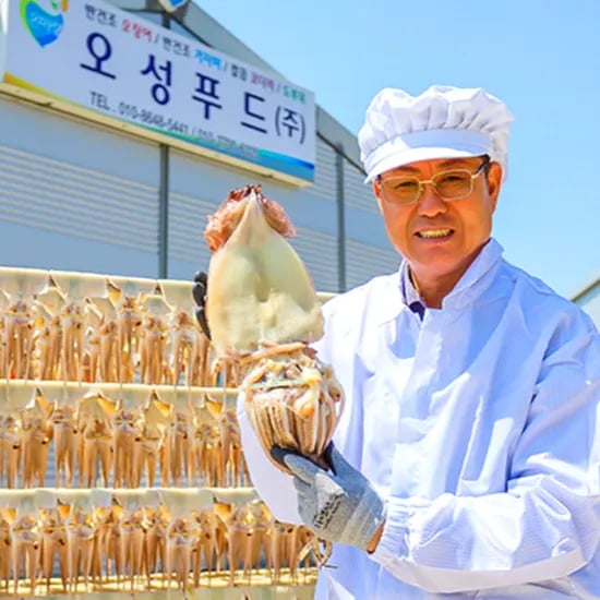 반건조오징어 파품 1kg (13,900원 / 무료)