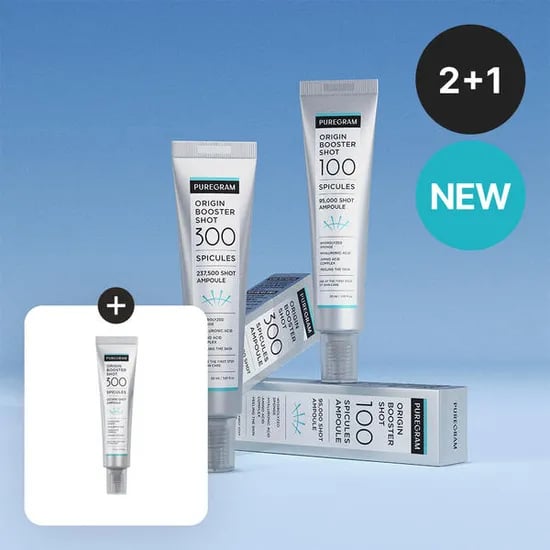 퓨어그램 오리진 부스터샷 앰플 30ml 대용량 2+1 (15,000원/무배)