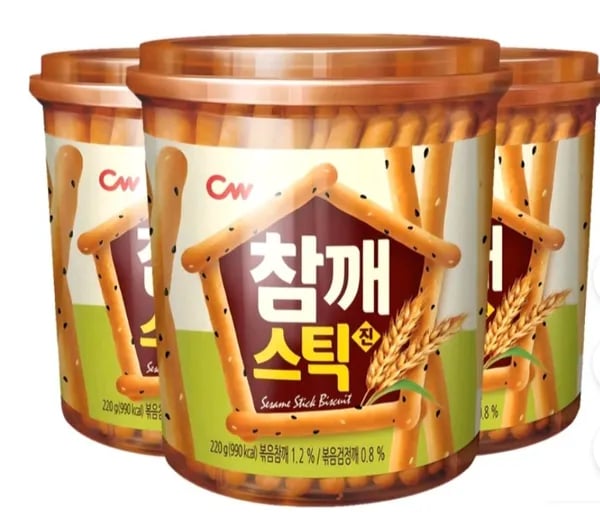 청우식품 참깨스틱 진, 220g, 3개 (6,620원) (유료)