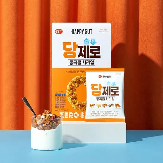 당제로 시리얼 통곡물 300g, 무설탕, 고식이섬유, 아침식단, 식단조절, 당스파이크 (9900/무료)