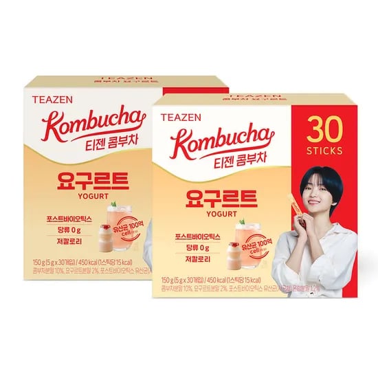 티젠 콤부차 요구르트 30스틱X2박스 (21900/무료)