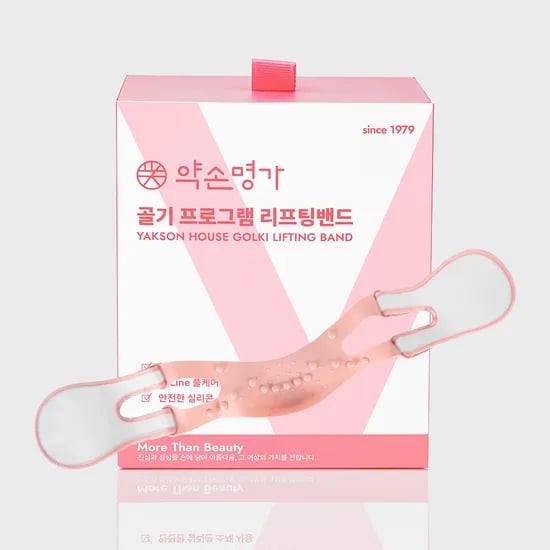 약손명가 골기프로그램 리프팅 밴드 브이라인 탄력 이중턱 브이밴드 작은얼굴관리 얼굴리프팅 (35800/무료)