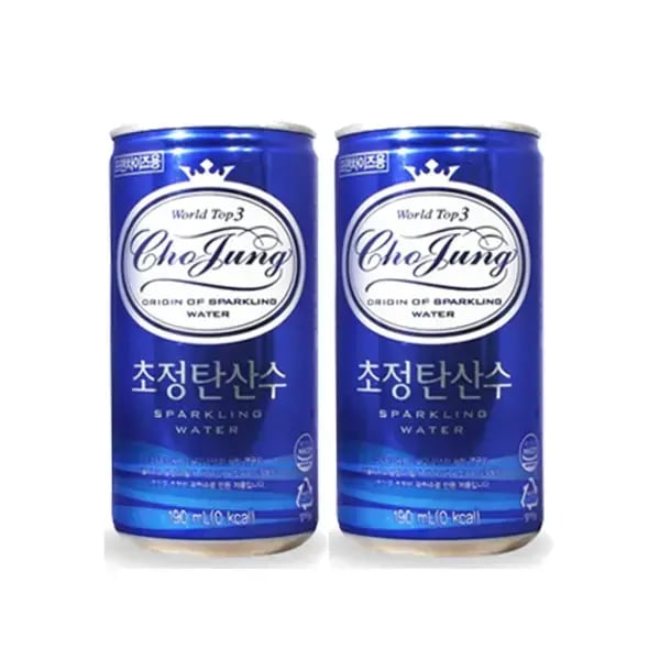 초정탄산수 190ml x 90캔 (총 3박스) (26,900원 / 무료)