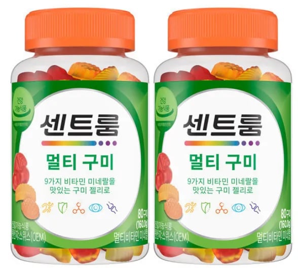 멀티비타민 멀티구미 80구미(160g) x2개