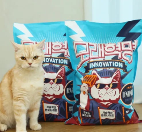 이노베이션 먼지없는 고양이모래 벤토나이트 7kg