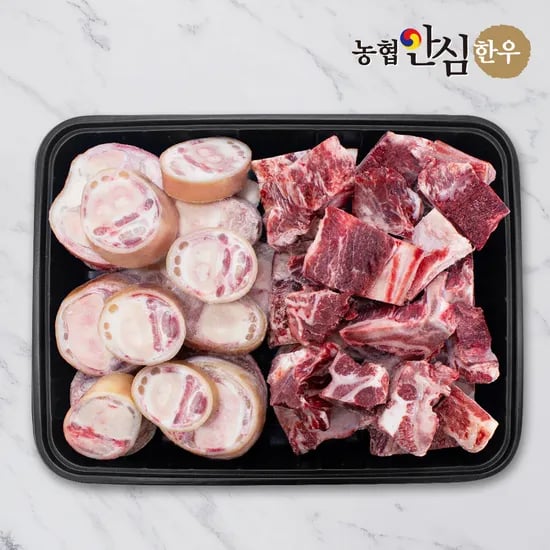 농협안심 한우 우족 2kg 잡뼈 2kg 4kg 1개
