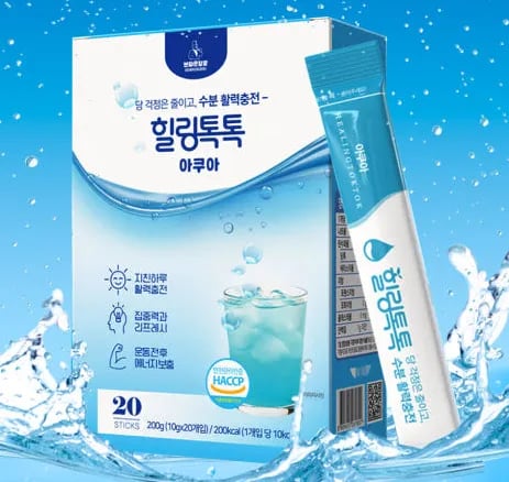 힐링톡톡 3종맛 세트 수분보충 비타민워터 스포츠음료