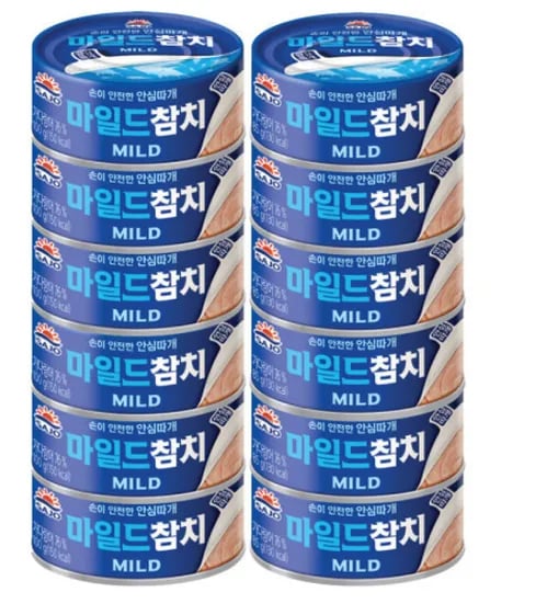 사조 마일드참치 12입 (100gx6+85gx6)