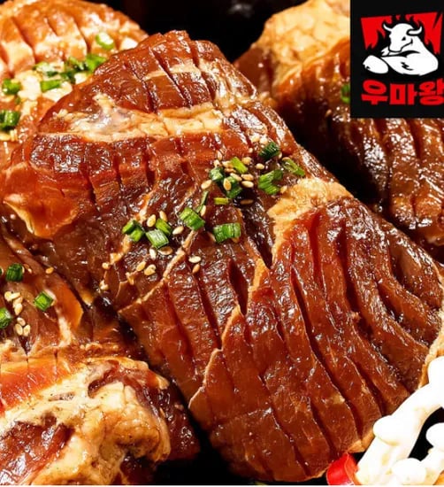 마포 끄티집 왕돼지구이 간장맛 1.2kg 고추장맛 1kg 택1 2팩 노포양념구이 돼지갈비