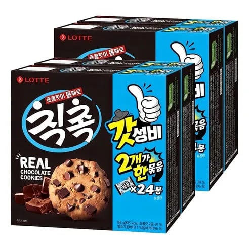 롯데웰푸드 칙촉 168g 4개