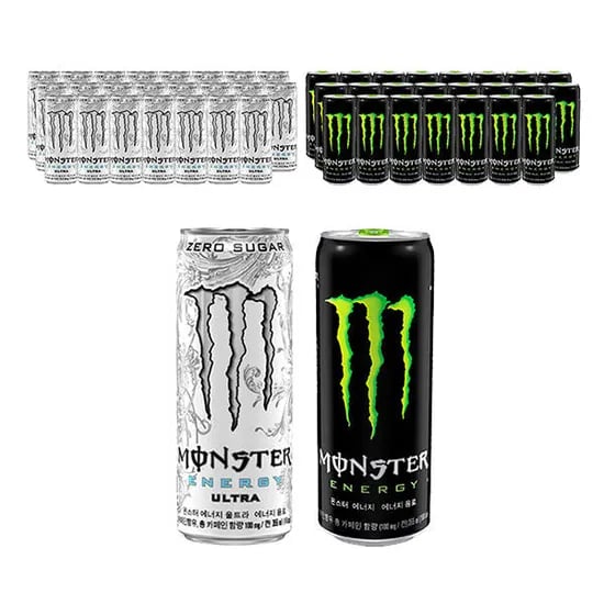 몬스터 에너지 울트라 355ml 24개, 몬스터 에너지 그린 355ml 24개