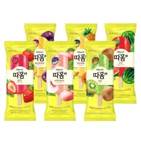 따옴바 5종 40개 골라담기 패션프루트 딸기 수박 납작복숭아