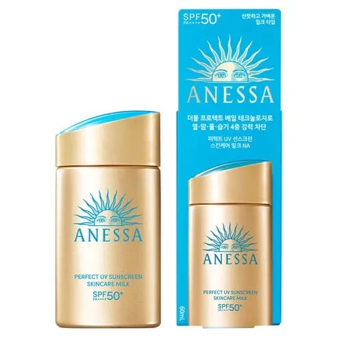 아넷사 퍼펙트 UV 선스크린 스킨케어 밀크 N SPF50+ PA++++ 60ml