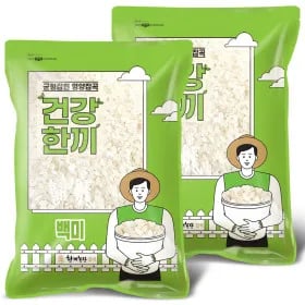 국산 백미 쌀 10kg (5kg+5kg) 2024년산 햅쌀