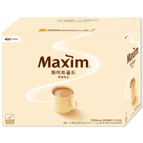 맥심 화이트골드 커피믹스 400T