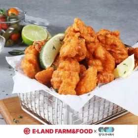 애슐리 통살치킨 오리지널 500g 4봉 김치콘치즈 주먹밥 1개입