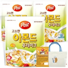 포스트 아몬드후레이크 620g x 3개 + 사은품 랜덤 2개