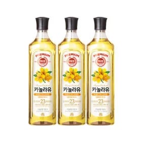 사조 카놀라유 900mL x 3개 12000