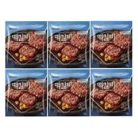 피코크 떡갈비 450g x 6팩 14,100원